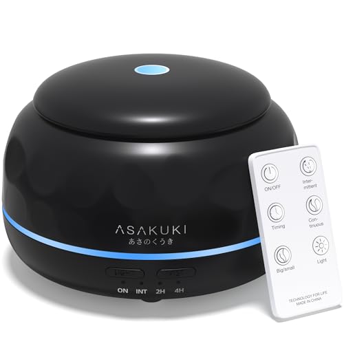 ASAKUKI Essential Oil Diffuser 300ML