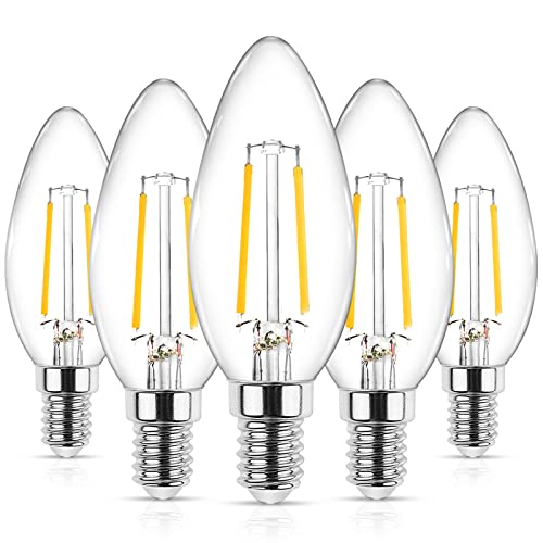 Ascher LED Candelabra Light Bulb