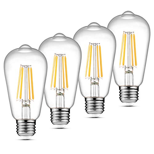 Ascher Vintage LED Edison Bulbs 6W