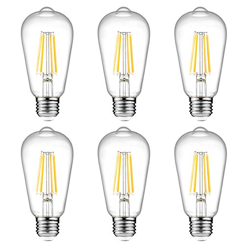 Ascher Vintage LED Edison Bulbs - Elegant and Energy-saving