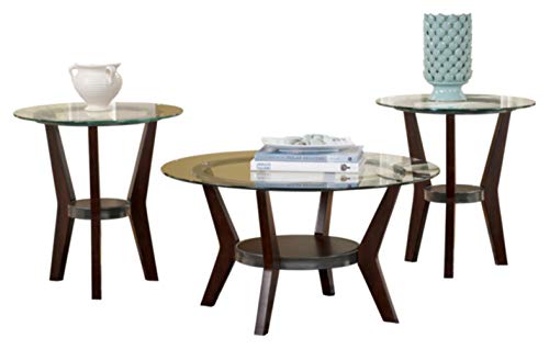Ashley Fantell 3-Piece Table Set with Glass Top
