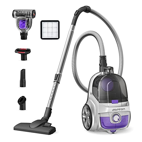 Aspiron Bagless Canister Vacuum Cleaner
