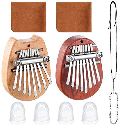 Assorted Mini Kalimba Piano Set with Accessories