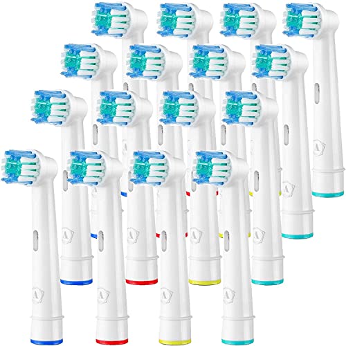 Aster Dental Care Replacement Toothbrush Heads - 16 Pack