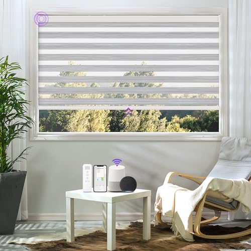 Astomi Motorized Zebra Blinds