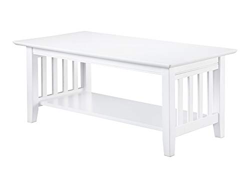 Atlantic Furniture Mission Coffee Table - White