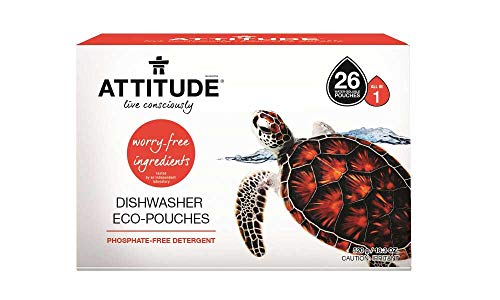 ATTITUDE Biodegradable Dishwasher Eco-Pouches