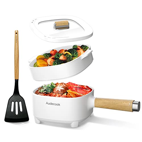 Audecook Hot Pot Electric with Steamer