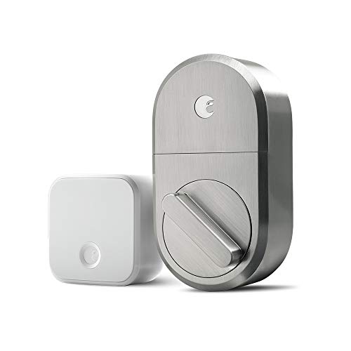 August Home Smart Lock + Connect Bridge: Keyless Entry with Alexa