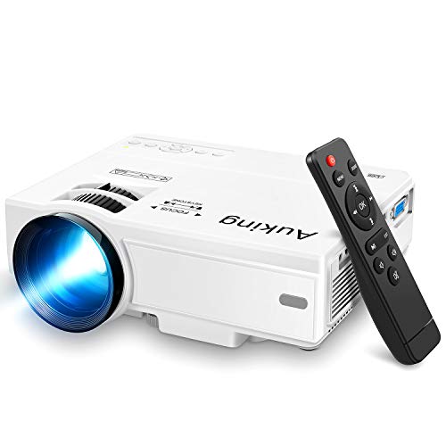 AuKing 2023 Upgraded Mini Projector