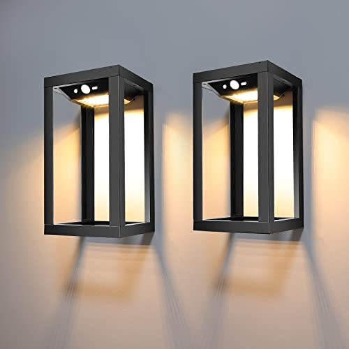 Aulanto Solar Sconce Light Outdoor with 3 Modes