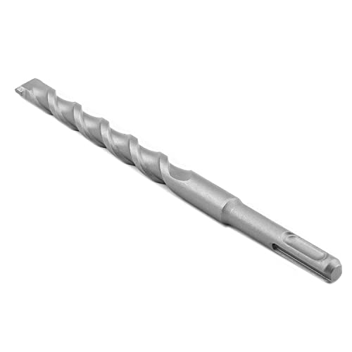 Auniwaig 14mm x 200mm Masonry Drill Carbide Tipped Rotary Hammer Bit Round Shank for SDS Impact Drill 1Pcs