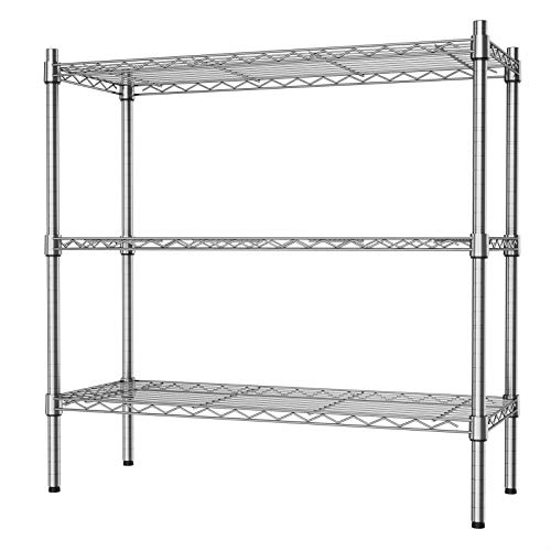 Auslar 3-Shelf Storage Wire Shelves