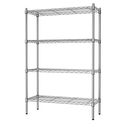 Auslar 4-Shelf Storage Wire Shelves