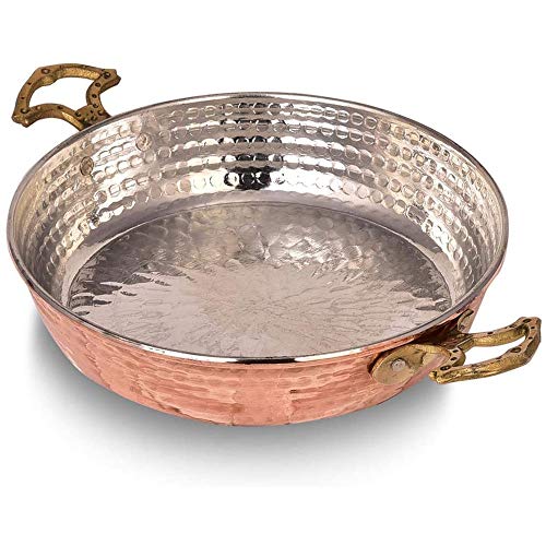 Authentic Hammered Copper Chef Pan