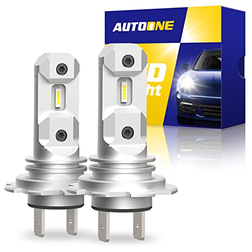 AUTOONE H7 LED Headlight Bulb - Super Bright and Easy to Install