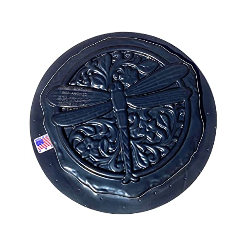 AUTUMN Dragonfly Round Stepping Stone Mold