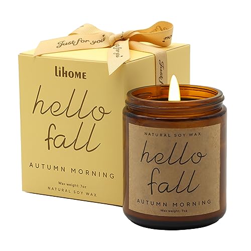 Autumn Morning Scented Candles