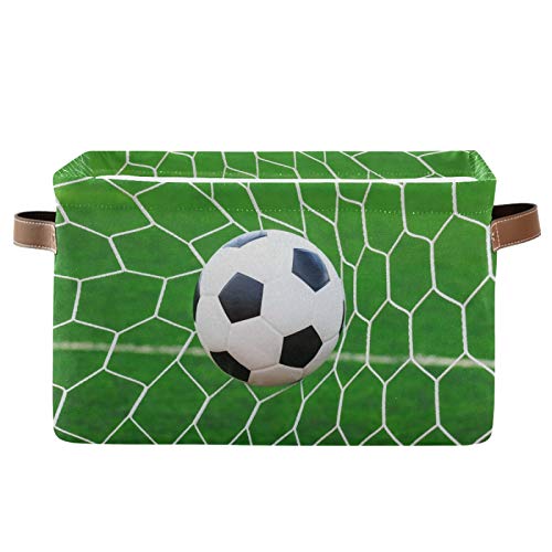 Canvas Sport Football Soccer Storage Cube Organizer