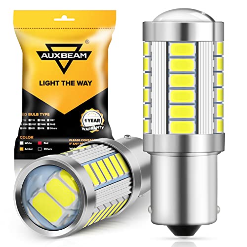 Auxbeam 1156 Reverse Light Bulbs: Super Bright LED Bulbs for Backup Reverse Lights