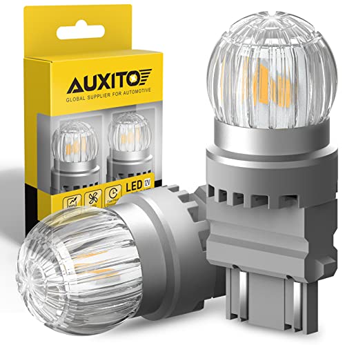 AUXITO 2023 Upgraded 3157 LED Bulb Turn Signal Amber Yellow