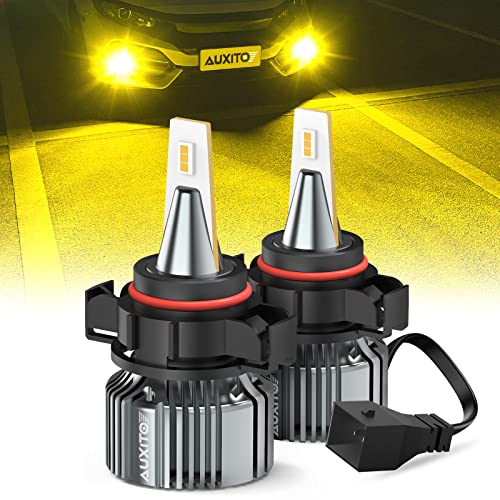 AUXITO 5202 LED Fog Light Bulbs - Amber Yellow