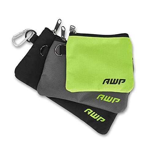 AWP Tool Pouches with Carabiner Hooks, Pack of 3