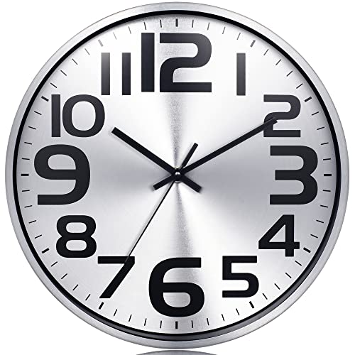 AYRELY® 12 Inch Metal Wall Clock
