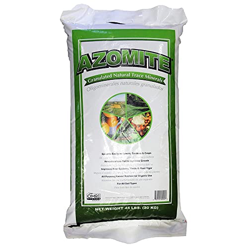 Azomite 44 Pound Granulated Organic Trace Mineral Soil Additive