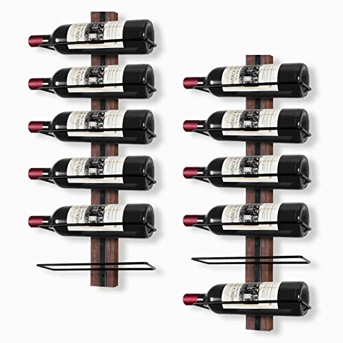 B4Life Wall Mounted Wine Rack for 12 Bottles