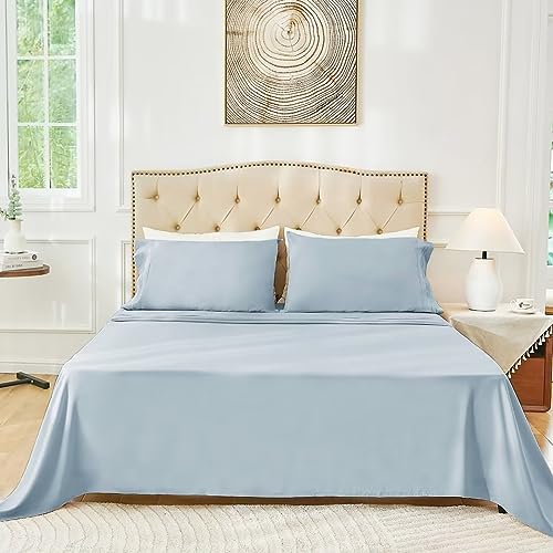 Baby Blue Full Size Bed Sheet Sets