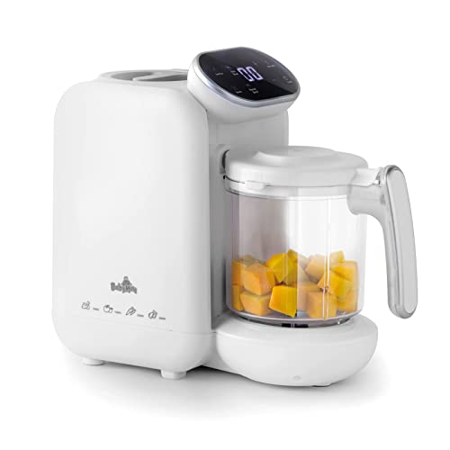 Baby Food Maker | 5-in-1 Multi-Function Processor with Steamer and Bottle Warmer