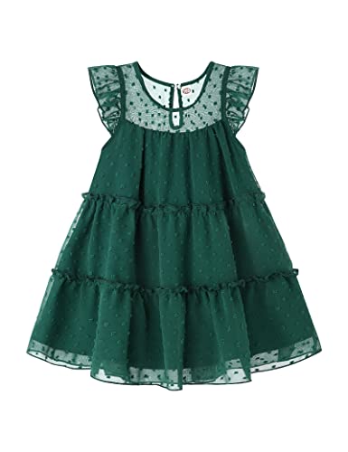 Baby Girl Mesh A Line Dress for 4-5T Girls