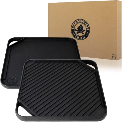 Backcountry Iron Single-Burner Cast Iron Grill/Griddle