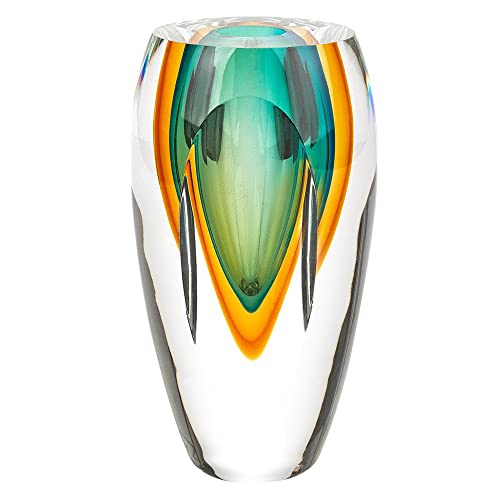 Badash Rimini Murano-Style Art Glass Vase
