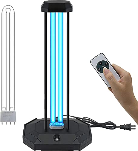BAIMNOCM UV Lamp Light Sanitizer - Germicidal UVC Lamp with Remote Control
