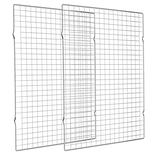Baking Cooling Rack, 2-Pack - 16x10 Inches, Oven Safe