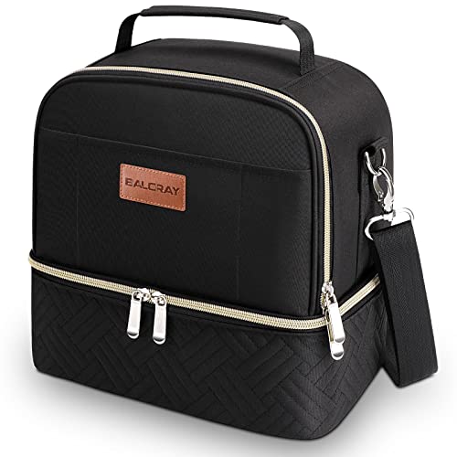 BALORAY Double Deck Lunch Bag for Adults