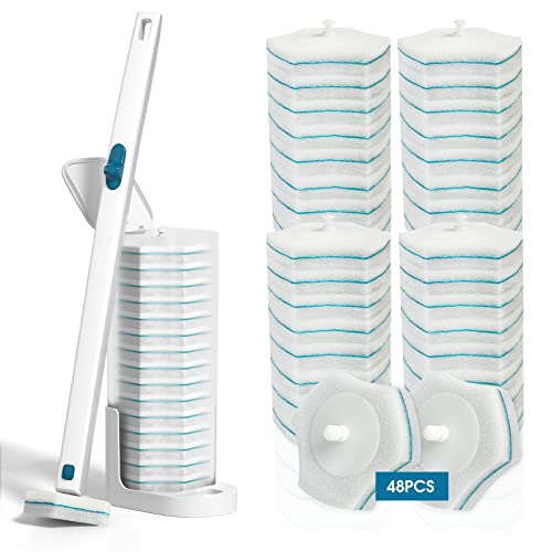BALORIZ Disposable Toilet Brush Kit
