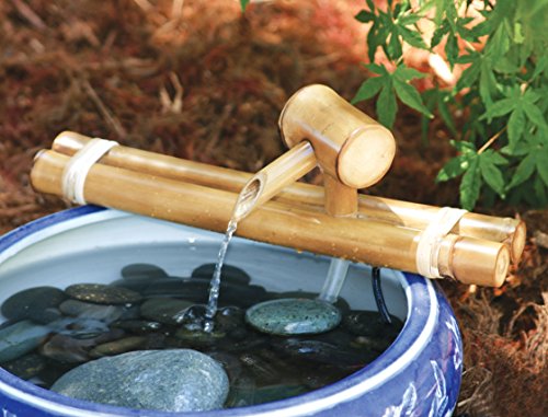 Bamboo Accents Japanese Water Fountain