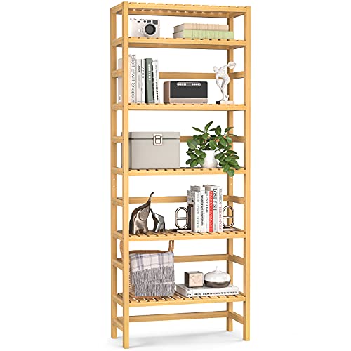 Bamboo Adjustable Bookshelf