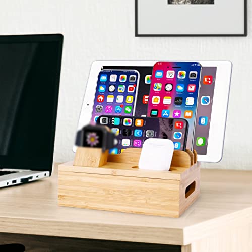 Bamboo Charging Station for Apple Devices