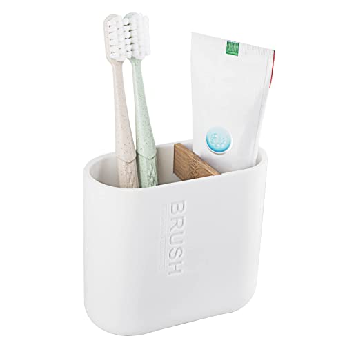 Bamboo Electric Toothbrush Holder