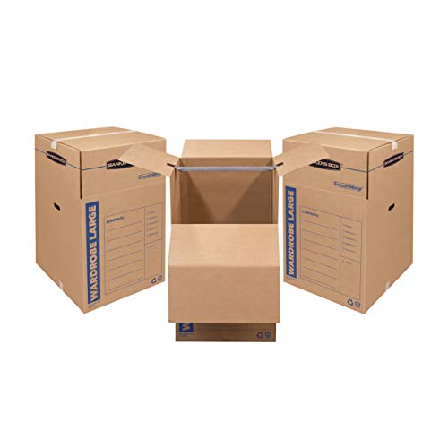 Bankers Box Tall Wardrobe Moving Boxes 3 Pack