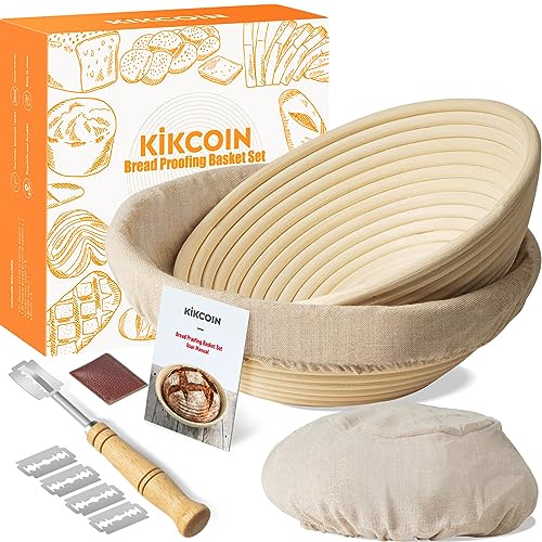 Banneton Bread Proofing Basket Set