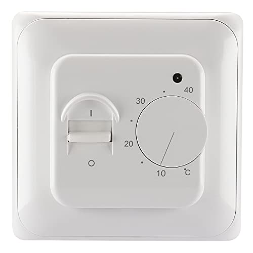 Baomain Home Nonprogrammable Thermostat for Radiant Floor Heating