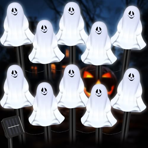 Baquler Halloween Ghosts Pathway Marker Lights