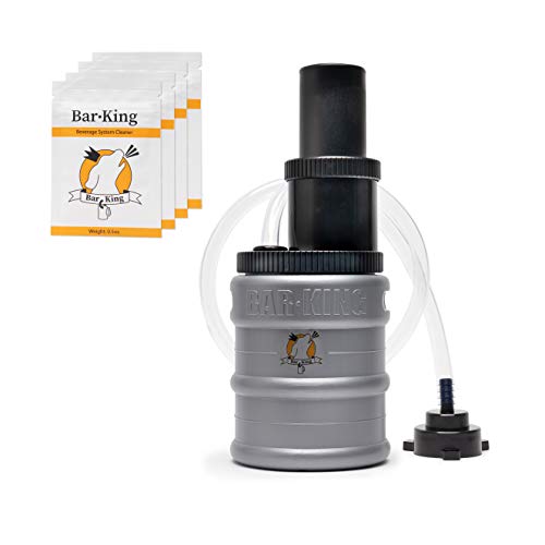 Bar-King Keg Line Cleaning Kit with Cleaning Powder for Standard Kegs