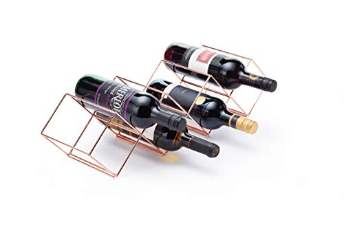 BarCraft Stackable Copper Wine Rack