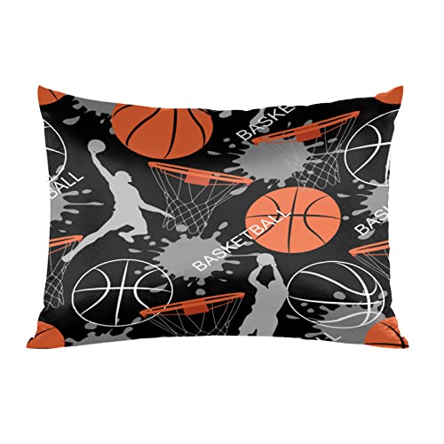 Basketball Satin Pillowcase for Hair and Skin